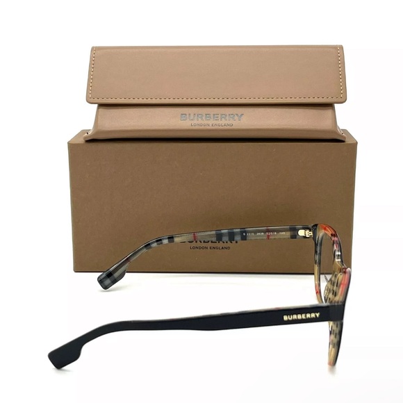 BURBERRY BE2315 3038 Black  / Demo Lens 52 Eyeglasses - Picture 4 of 5